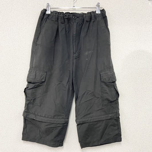 UNIQLO　ユニクロ　ハーフカーゴパンツ/ショートパンツ　2WAY　ダークグレー　Mサイズ