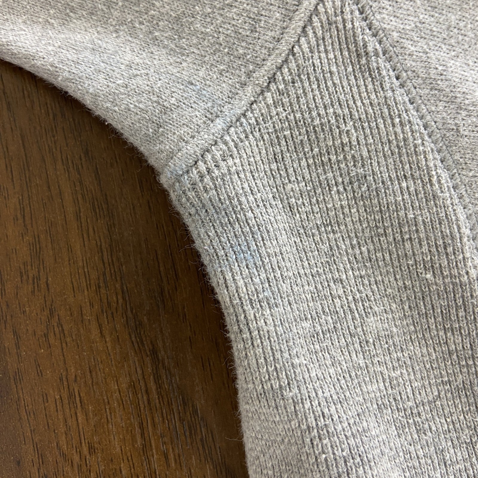 00s　champion　チャンピオン　ワンポイント刺繍スウェット/トレーナー　灰色　グレー　XLサイズ