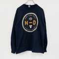 HARLEY DAVIDSON　ハーレーダビッドソン　長袖プリントTシャツ　黒　ブラック　Mサイズ