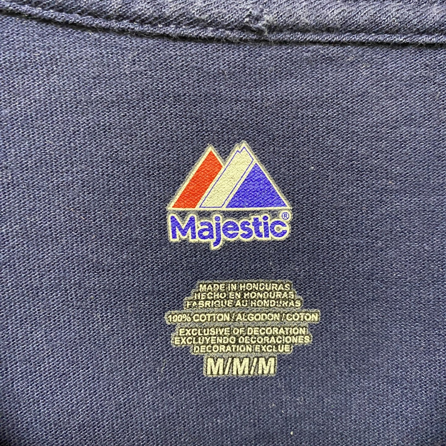 古着 used　ワシントンナショナルズ　ブライス・ハーパー　半袖プリントTシャツ　野球　ネイビー　レトロ　クルーネック　Mサイズ