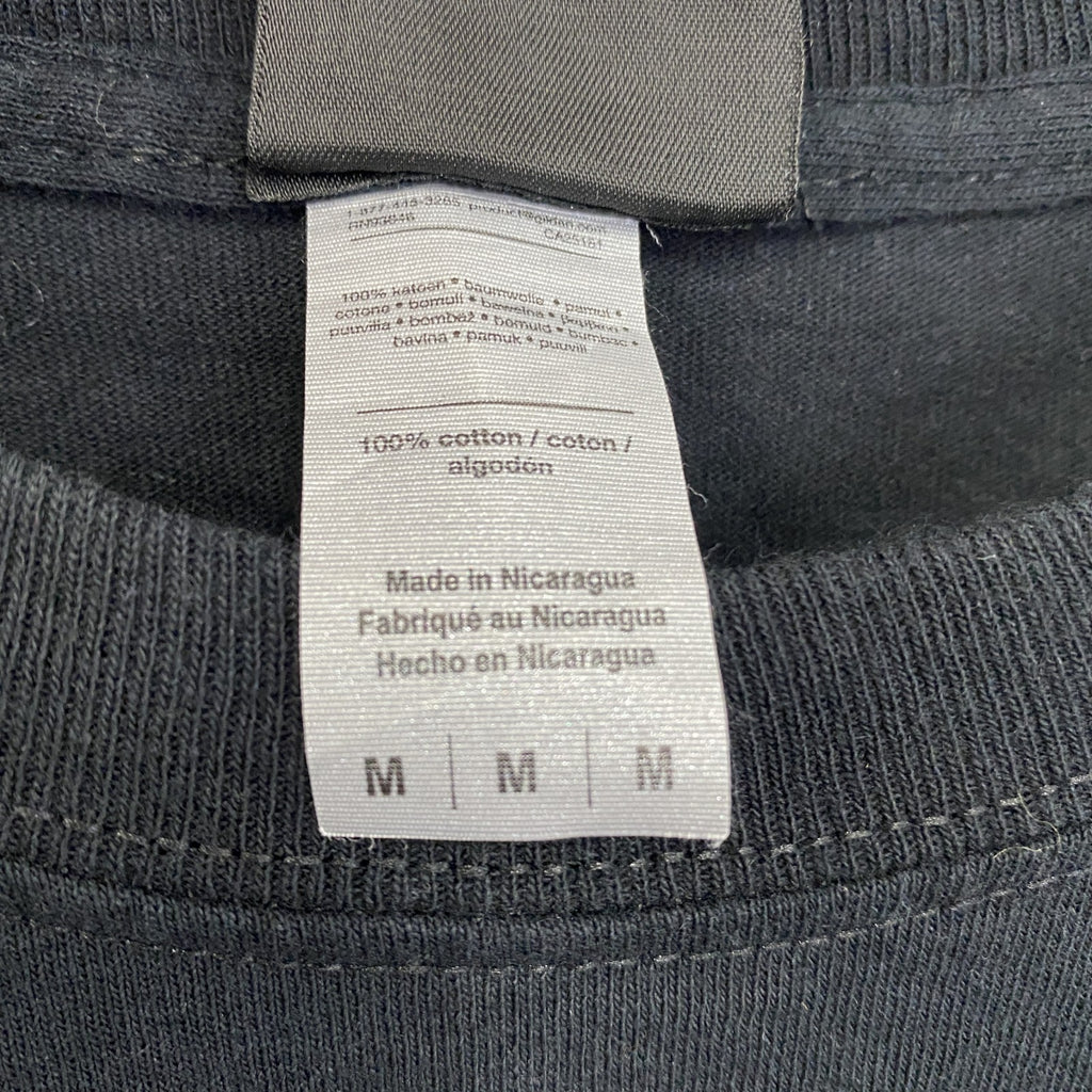 HARLEY DAVIDSON　ハーレーダビッドソン　長袖プリントTシャツ　黒　ブラック　Mサイズ