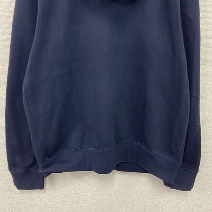 GAP　ギャップ　フルジップスウェットパーカー/フーディー　裏ボア　デカロゴ　紺　ネイビー　Mサイズ