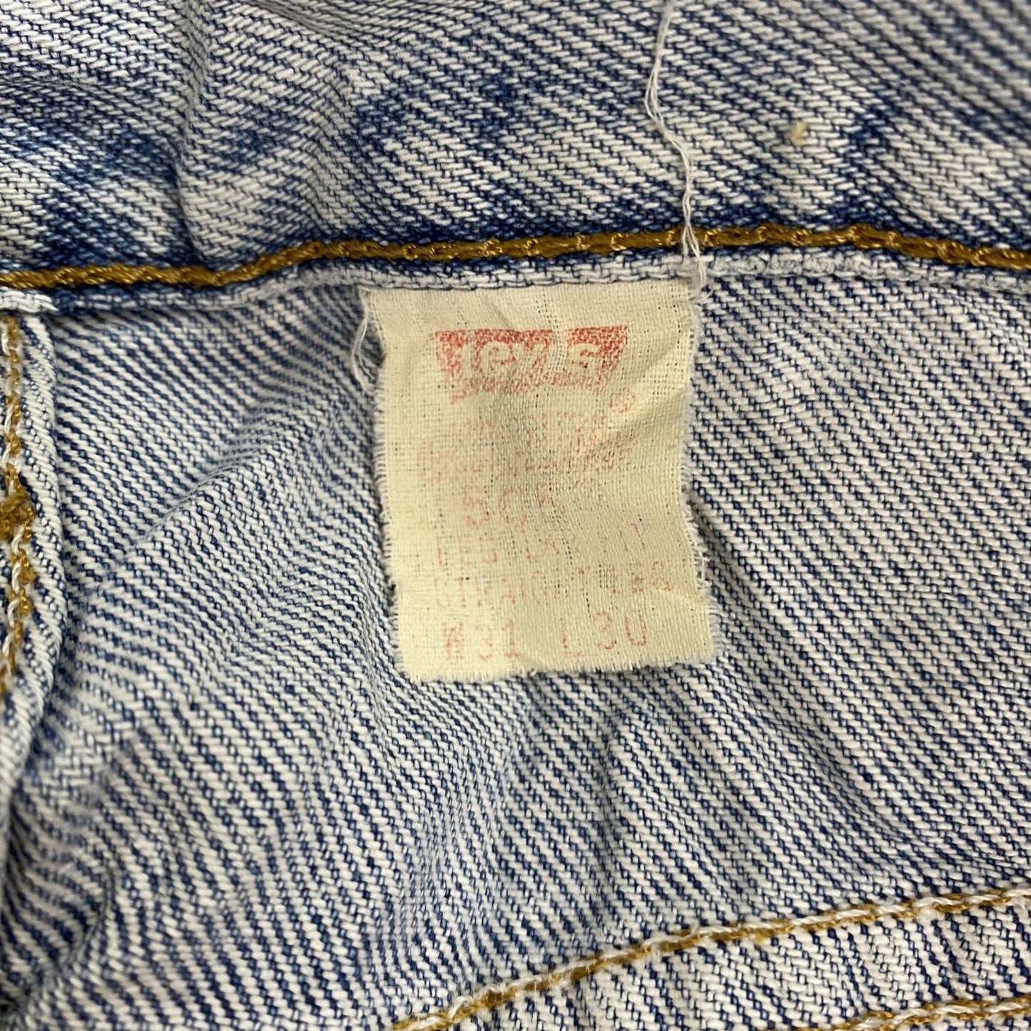 Levi's　リーバイス　505　デニムパンツ/ジーンズ　ジップフライ　インディゴ　W31サイズ
