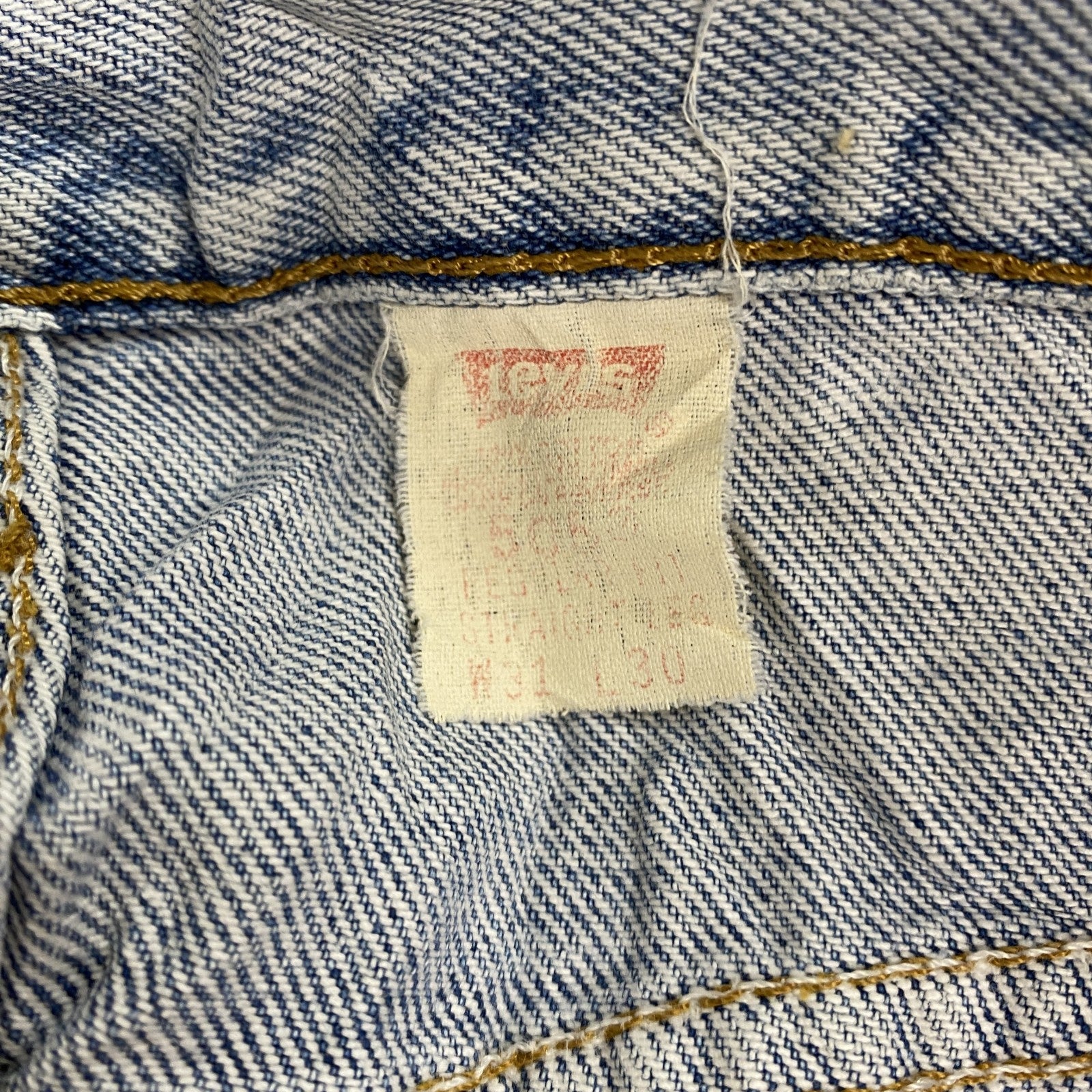 Levi's　リーバイス　505　デニムパンツ/ジーンズ　ジップフライ　インディゴ　W31サイズ