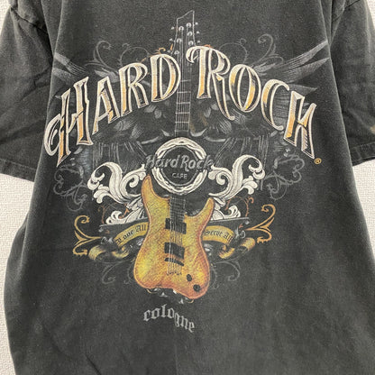 Hard Rock Cafe　ハードロックカフェ　半袖プリントTシャツ　黒　ブラック　Lサイズ