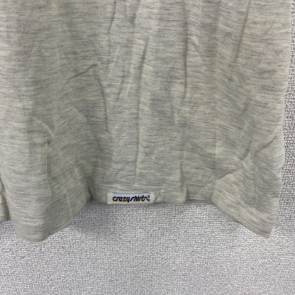 90s　crazy shirt　クレイジーシャツ　クリバンキャット　半袖プリントTシャツ　グレー　Mサイズ