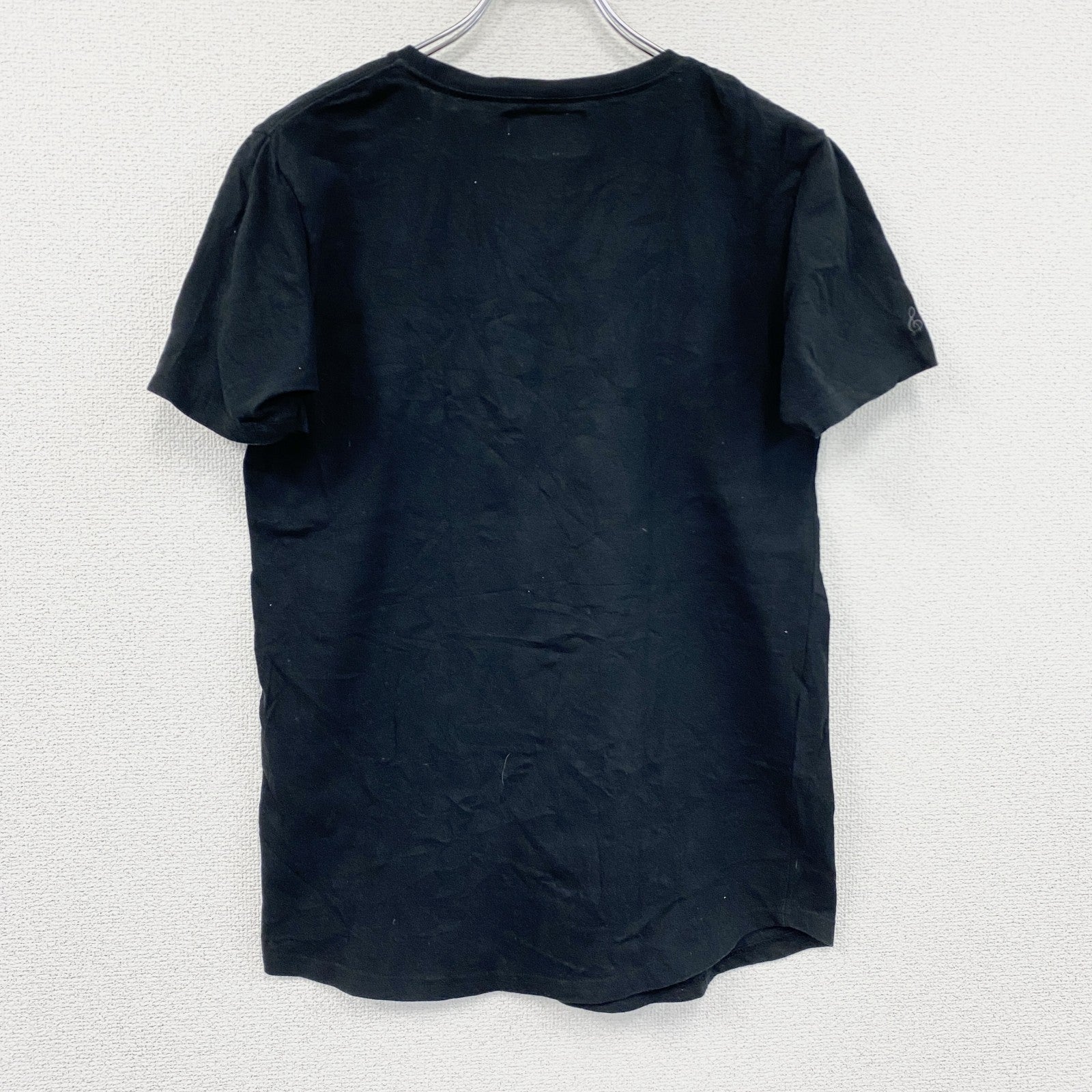 number nine　ナンバーナイン　半袖Tシャツ　黒　ブラック