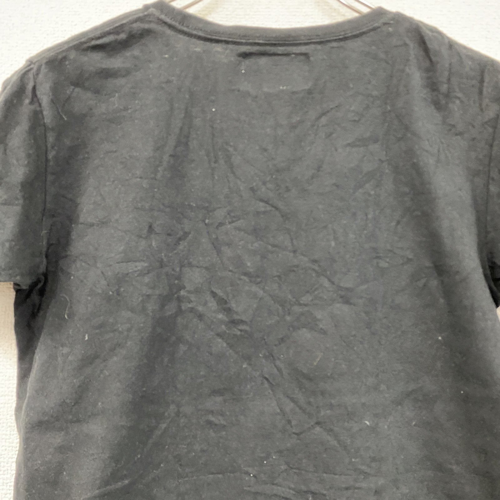 number nine　ナンバーナイン　半袖Tシャツ　黒　ブラック