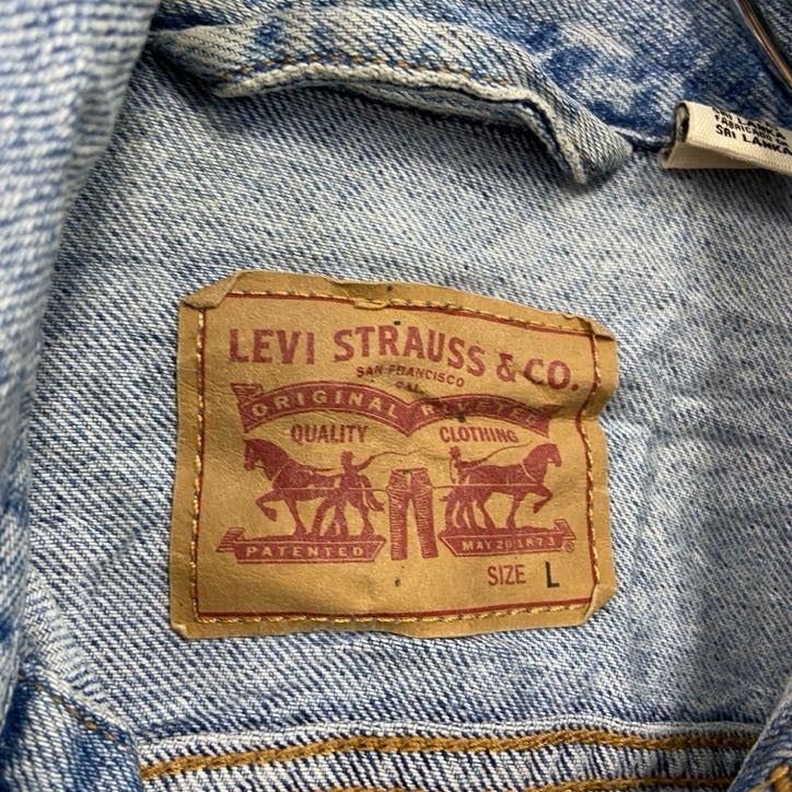 Levi’ｓ　リーバイス　4thタイプ　デニムジャケット/Gジャン　トラッカージャケット　インディゴ　Lサイズ