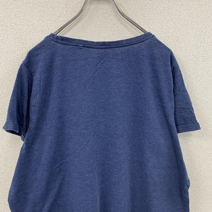Coca-Cola　コカ・コーラ　半袖プリントTシャツ　サンタクロース　紺　ネイビー　24サイズ