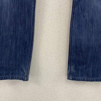 YANUK　ヤヌーク　ブーツカットデニムパンツ/フレアパンツ　ボタンフライ　インディゴ　29サイズ