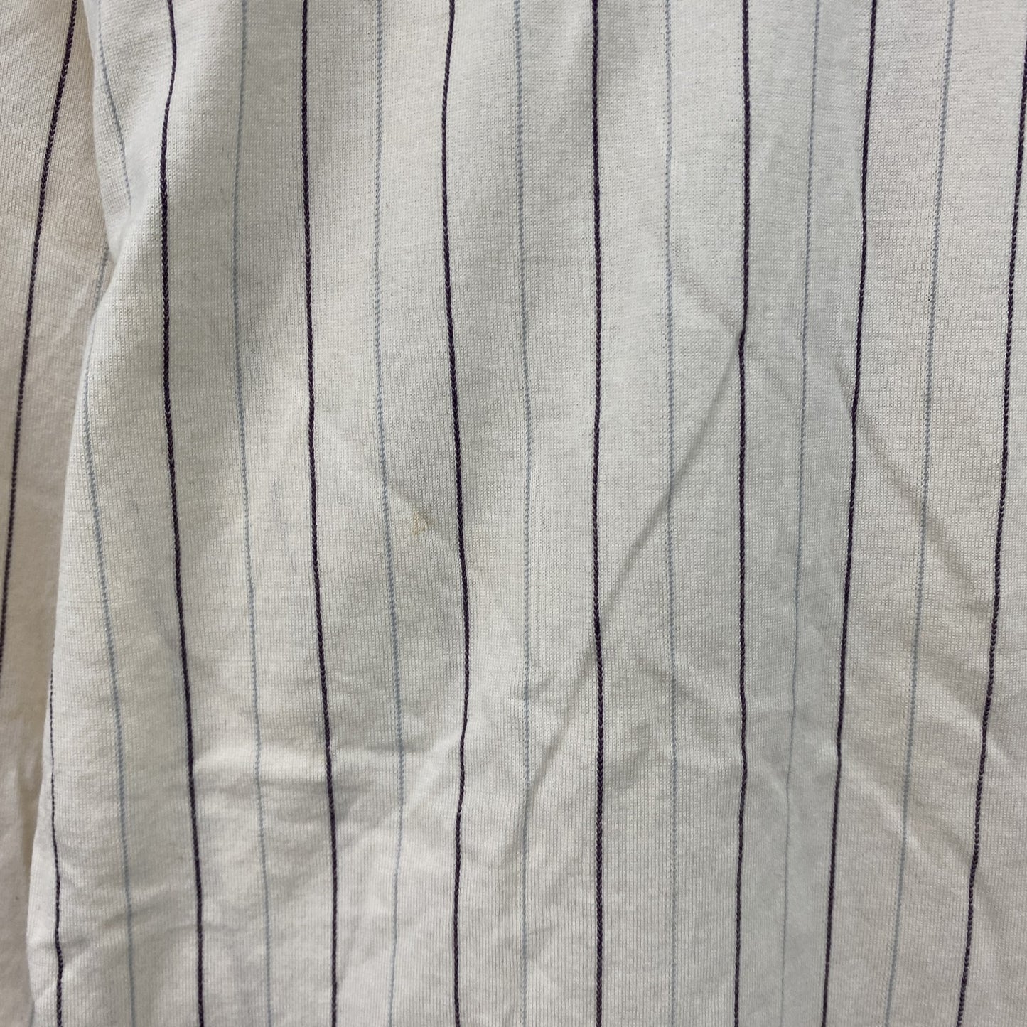 FRED PERRY　フレッドペリー　長袖ボタンダウンシャツ　ストライプ　ベージュ　Sサイズ