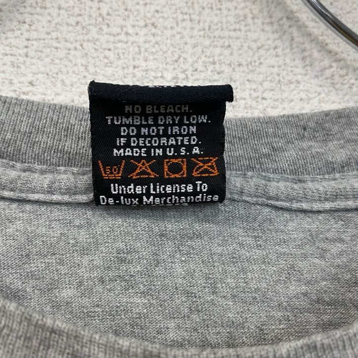 00s　HARLEY DAVIDSON　ハーレーダビッドソン　半袖プリントTシャツ　灰　グレー　Lサイズ