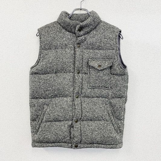 BILLABONG　ビラボン　フルジップベスト　中綿入り　灰色　グレー　Mサイズ