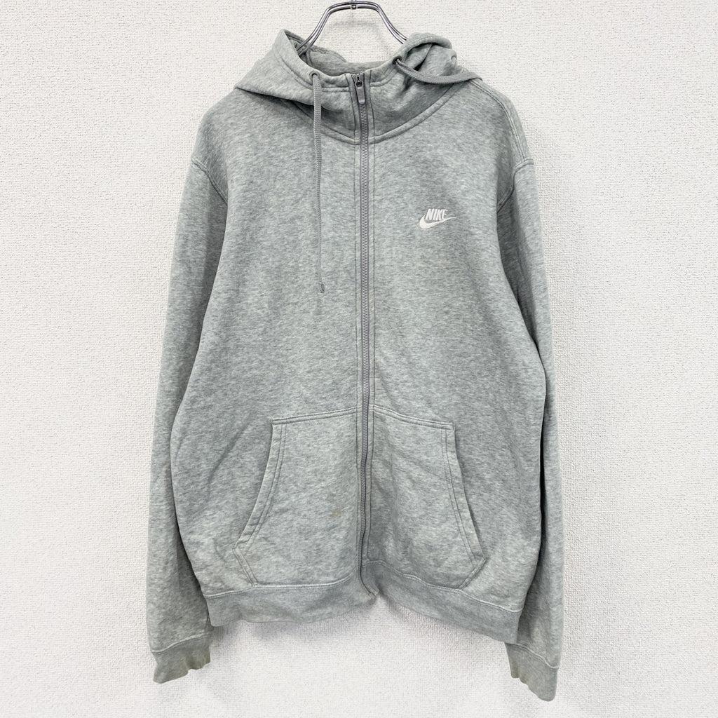 NIKE　ナイキ　フルジップスウェットパーカー/フーディー　グレー　Mサイズ