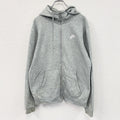 NIKE　ナイキ　フルジップスウェットパーカー/フーディー　グレー　Mサイズ