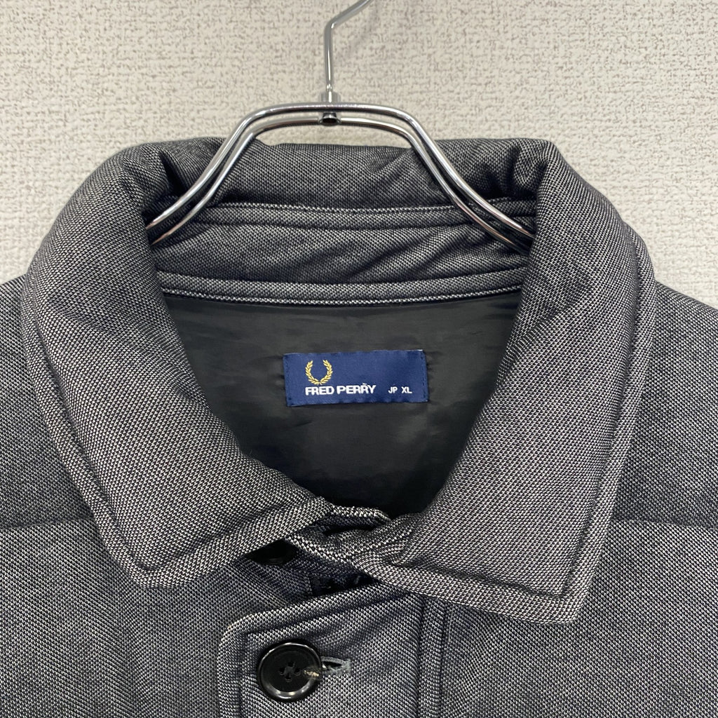 FRED PERRY　フレッドペリー　ダウンジャケット　ダークグレー　XLサイズ