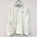 古着 used　TOMMY HILFIGER　トミーヒルフィガー　フルジップナイロンジャケット　白　ホワイト　XLサイズ