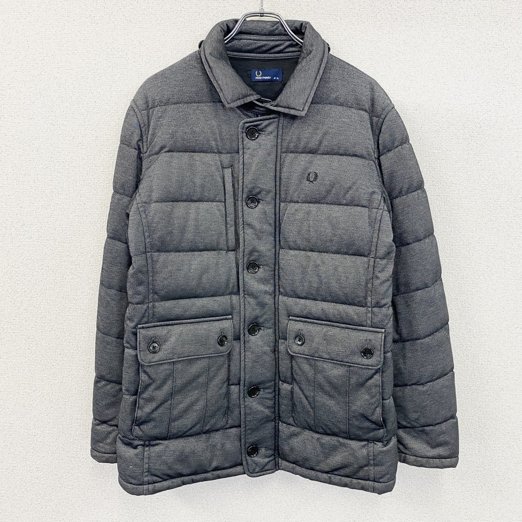 FRED PERRY　フレッドペリー　ダウンジャケット　ダークグレー　XLサイズ