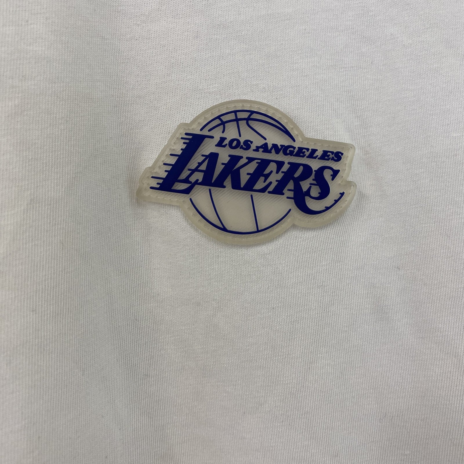 NBA　ロサンゼルス・レイカーズ　半袖プリントTシャツ　白　ホワイト　XLサイズ