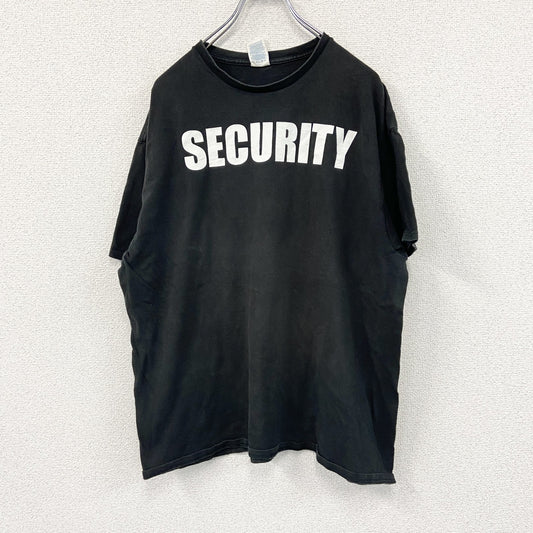 DELTA　デルタ　半袖プリントTシャツ　両面プリント　黒　ブラック　XLサイズ