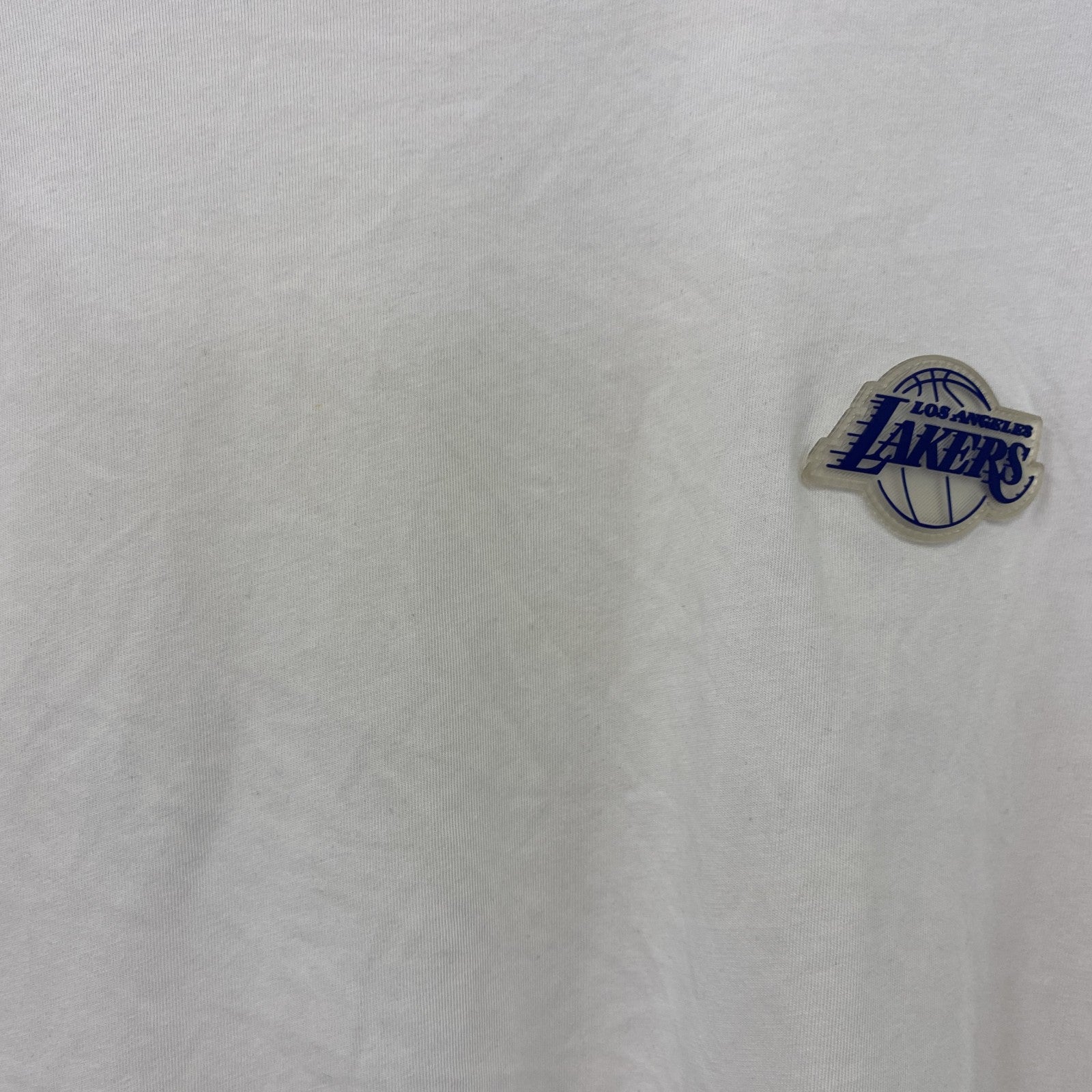 NBA　ロサンゼルス・レイカーズ　半袖プリントTシャツ　白　ホワイト　XLサイズ