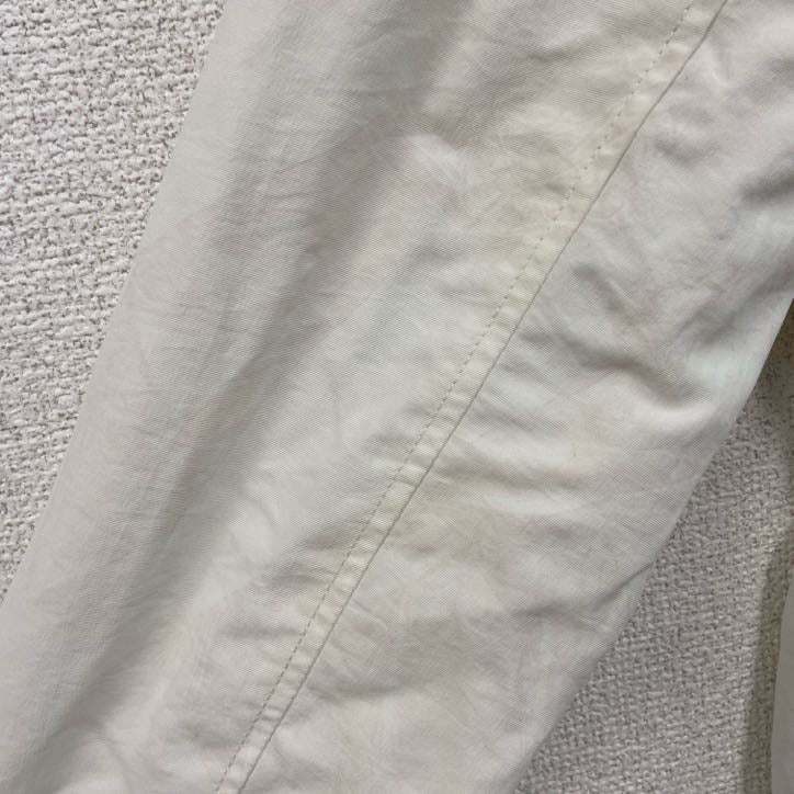 古着 used　TOMMY HILFIGER　トミーヒルフィガー　フルジップナイロンジャケット　白　ホワイト　XLサイズ