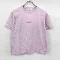 MACKINTOSH PHILOSOPHY　マッキントッシュフィロソフィー　半袖Tシャツ　刺繡ロゴ　ピンク　38サイズ