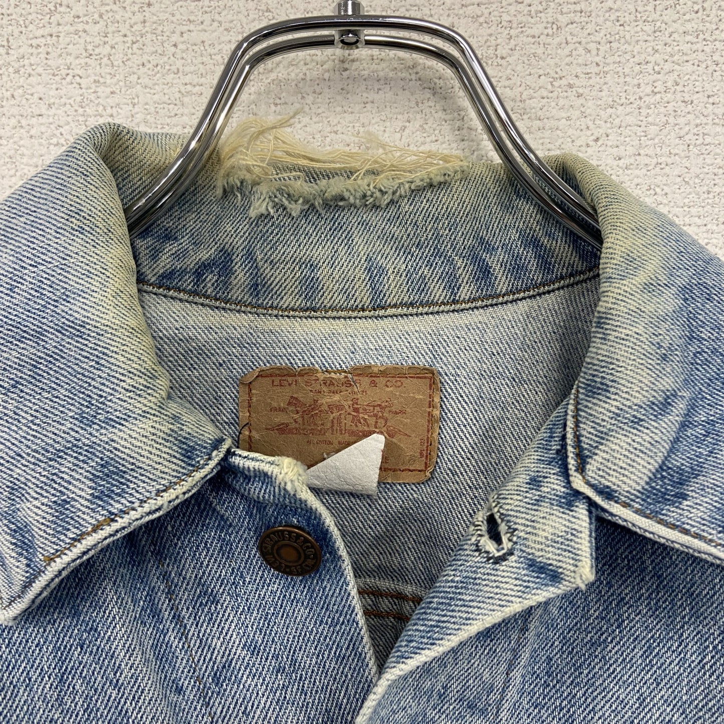 80s　Levi’ｓ　リーバイス　3rdタイプ　デニムジャケット/Gジャン　ヴィンテージ　インディゴ　36サイズ
