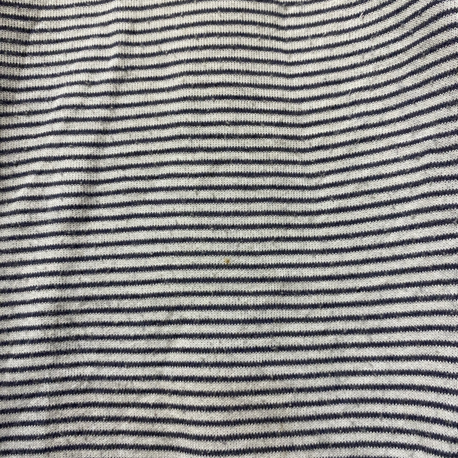 古着 used adidas climalite アディダス　クライマライト　長袖ボーダー柄ロゴ刺繍スウェット　トレーナー　紺　
