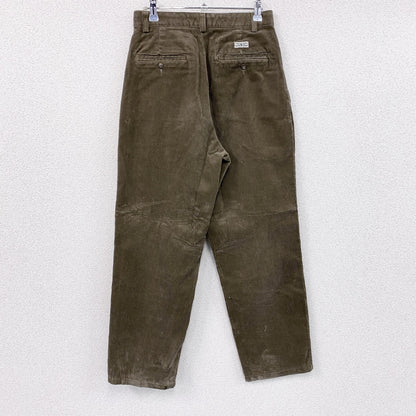 90s　POLO CORDS　ラルフローレン　コーデュロイパンツ　ヴィンテージ　茶　ブラウン　29サイズ