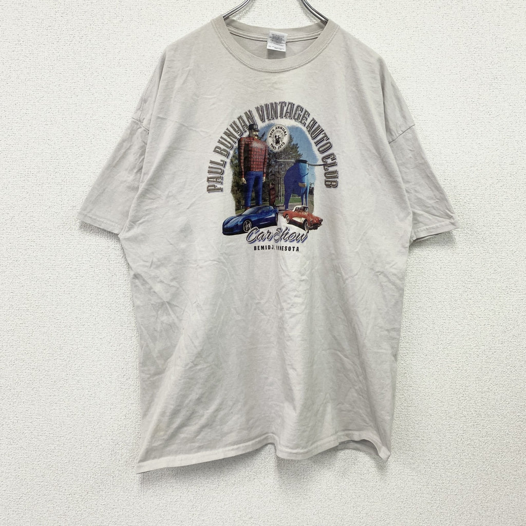 GILDAN　ギルダン　半袖プリントTシャツ　白　ホワイト　2XLサイズ