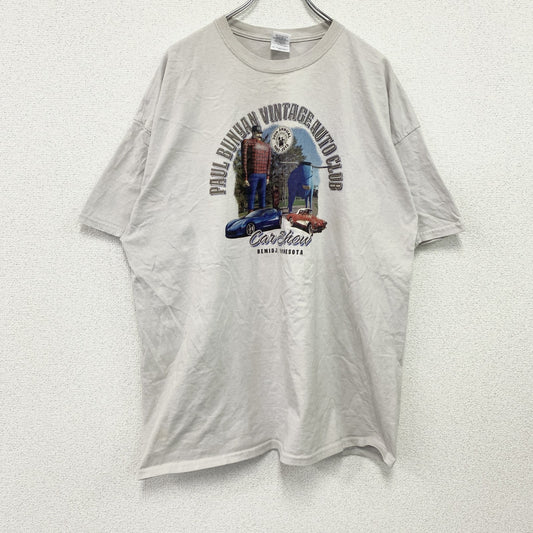 GILDAN　ギルダン　半袖プリントTシャツ　白　ホワイト　2XLサイズ
