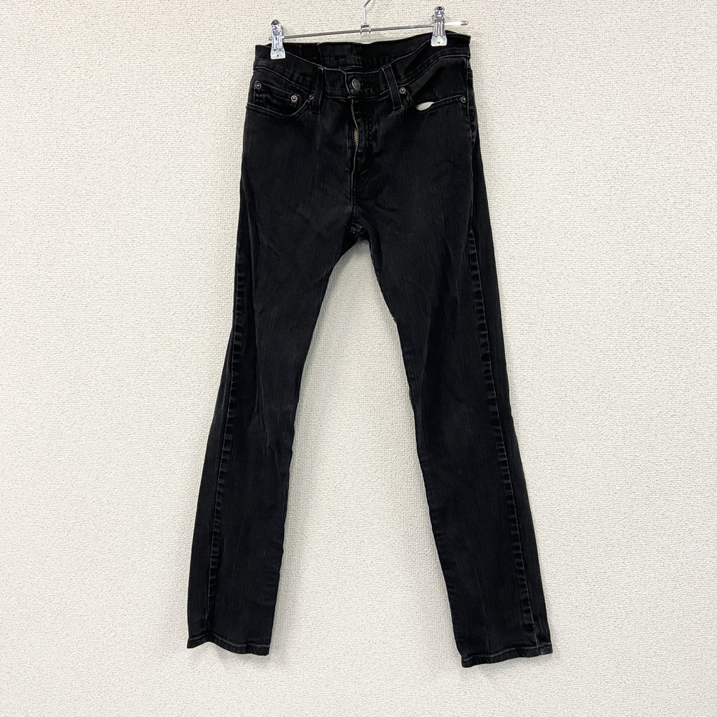 Levi’s　リーバイス　511　ブラックデニムパンツ/ジーンズ　ジップフライ　黒　ブラック　W30サイズ