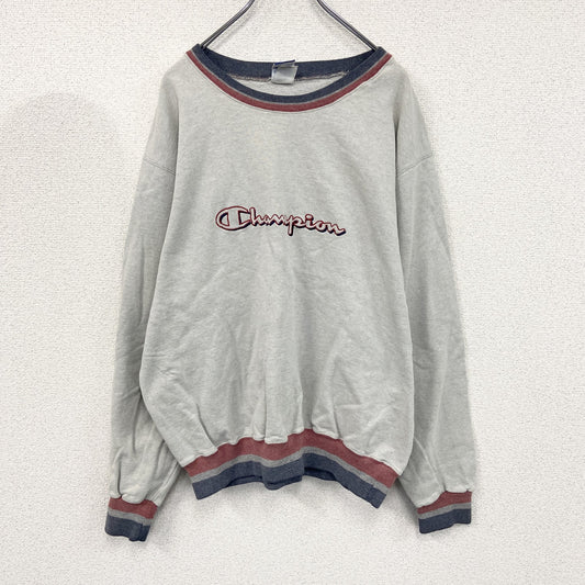 90s　Champion　チャンピオン　スウェット/トレーナー　ヴィンテージ　グレー　XLサイズ