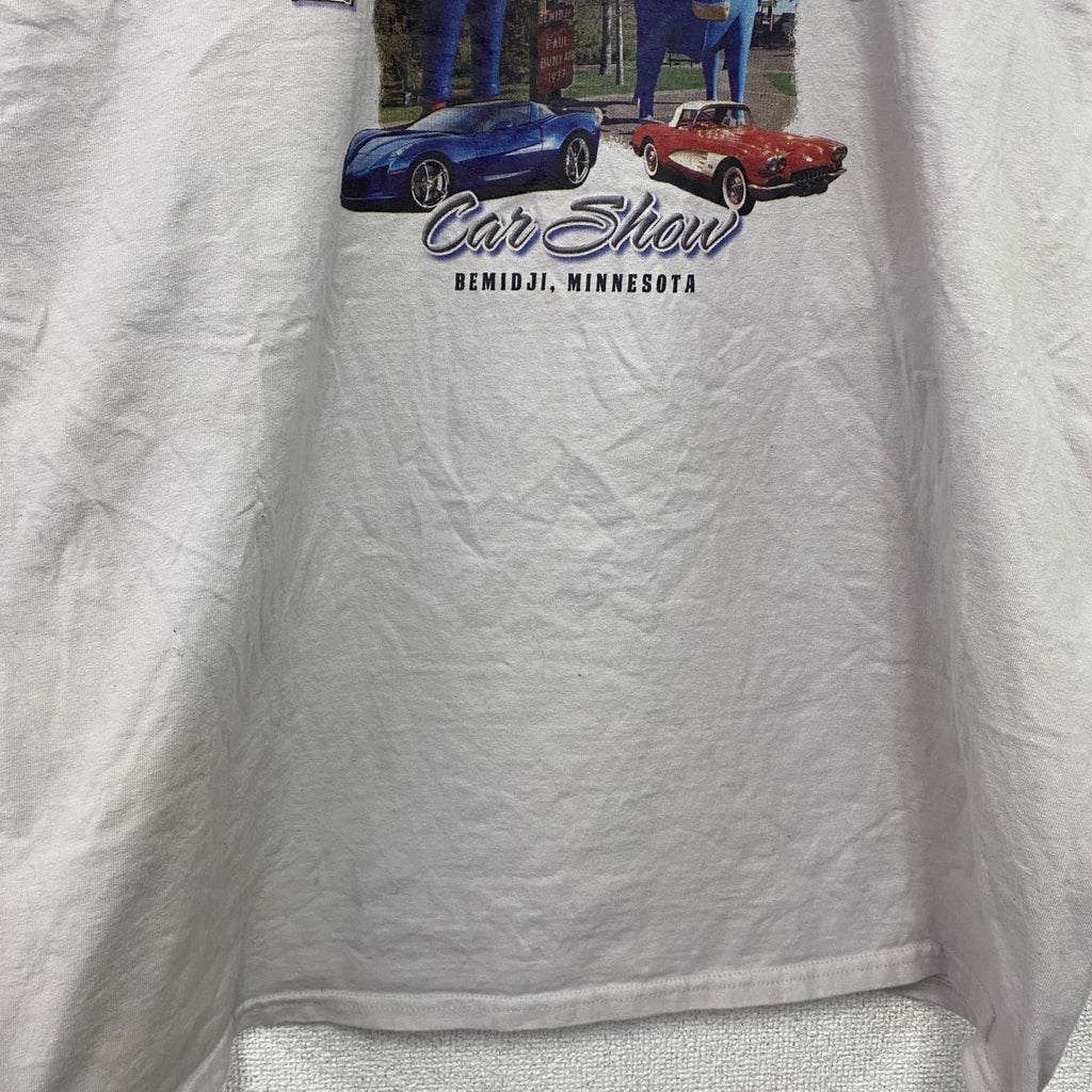 GILDAN　ギルダン　半袖プリントTシャツ　白　ホワイト　2XLサイズ