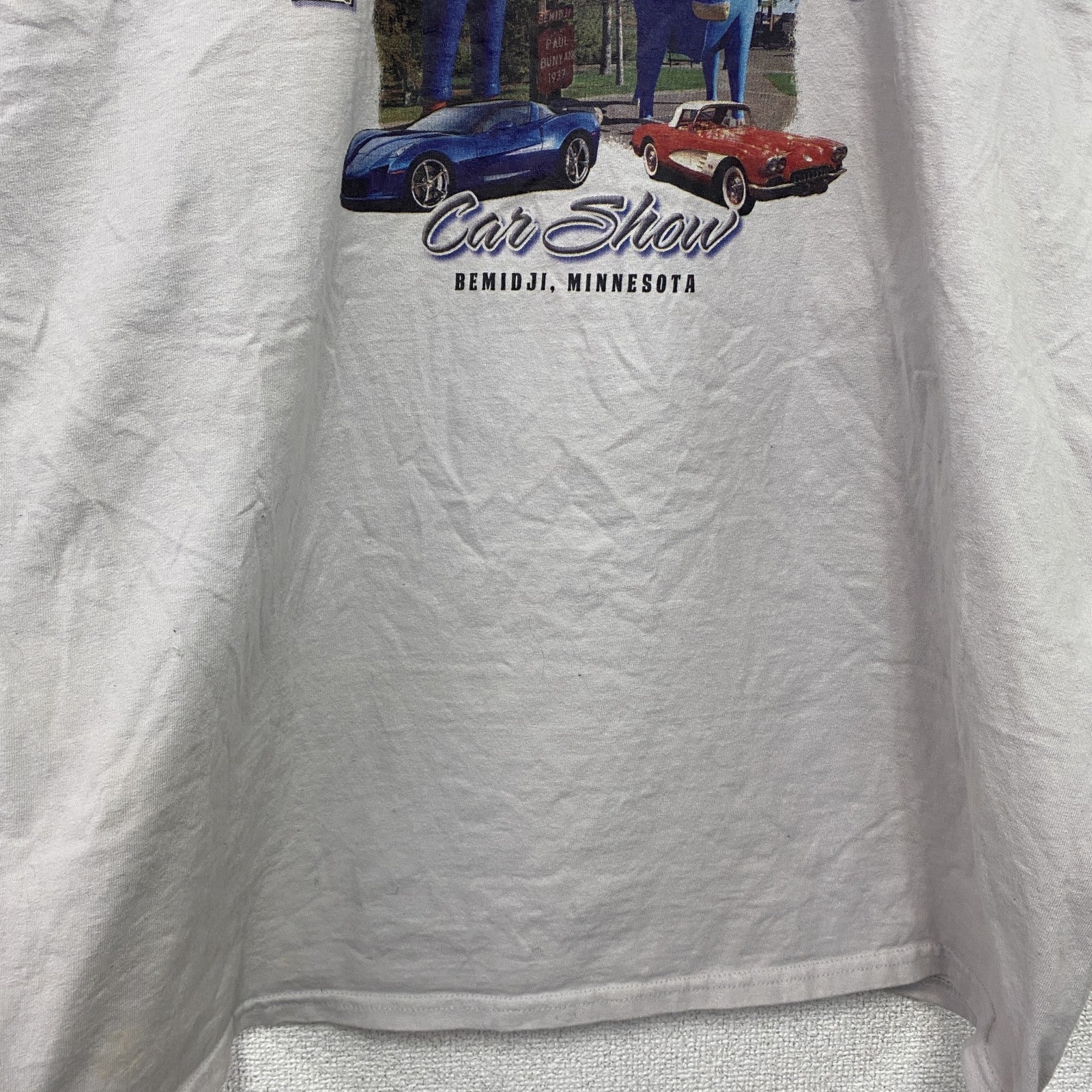 GILDAN　ギルダン　半袖プリントTシャツ　白　ホワイト　2XLサイズ