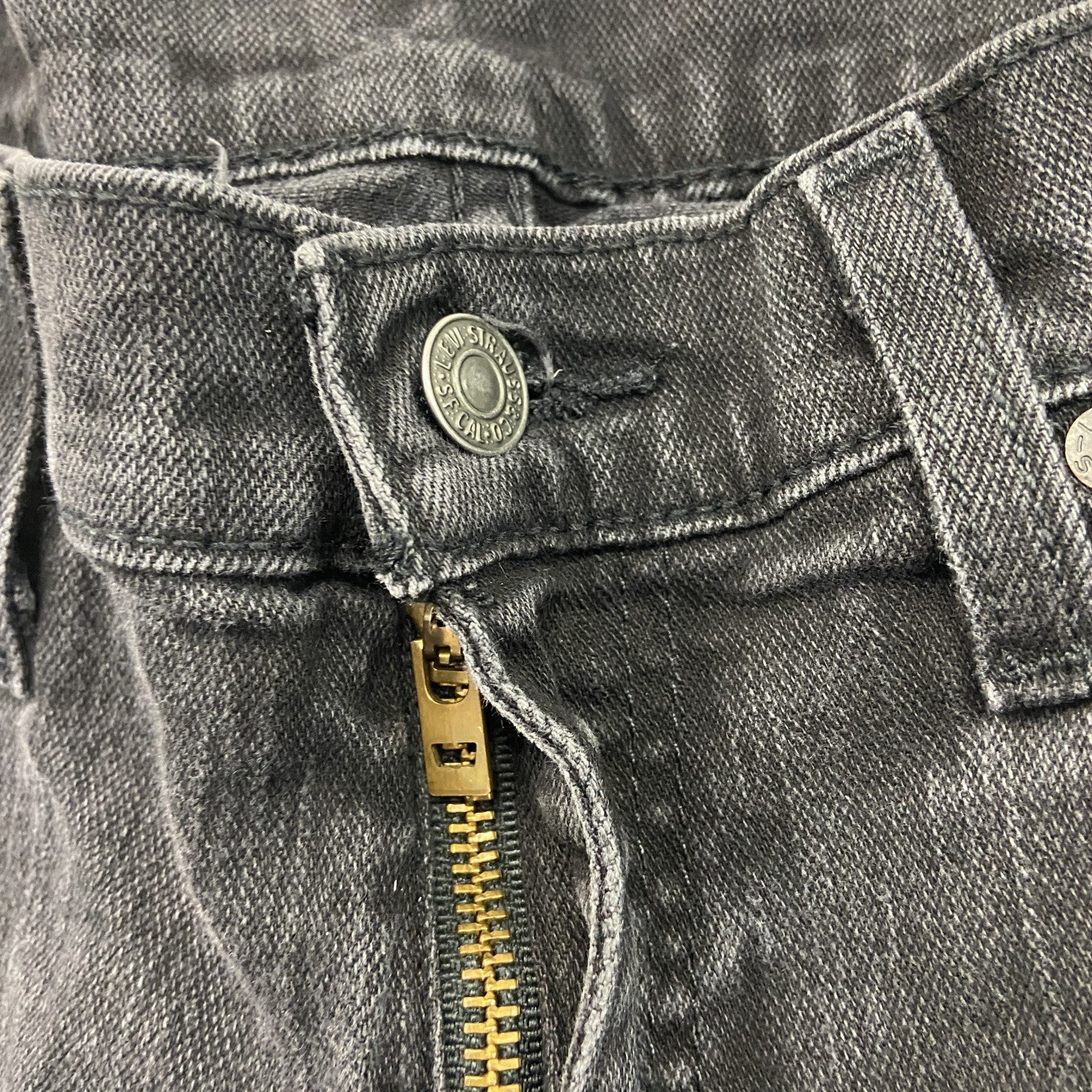 Levi’s　リーバイス　511　ブラックデニムパンツ/ジーンズ　ジップフライ　黒　ブラック　W30サイズ