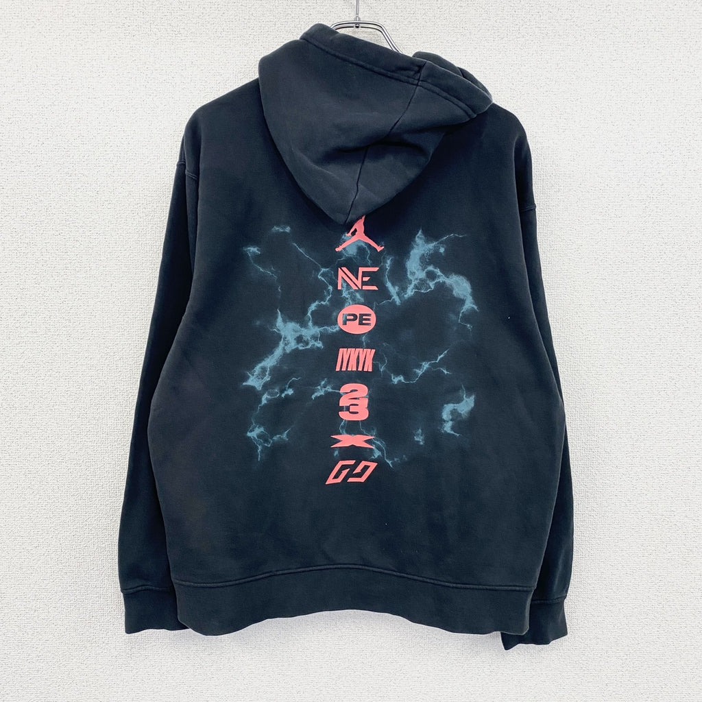 AIR JORDAN　エアジョーダン　PSG　パリサンジェルマン　スウェットパーカー/フーディー　黒　ブラック　Mサイズ