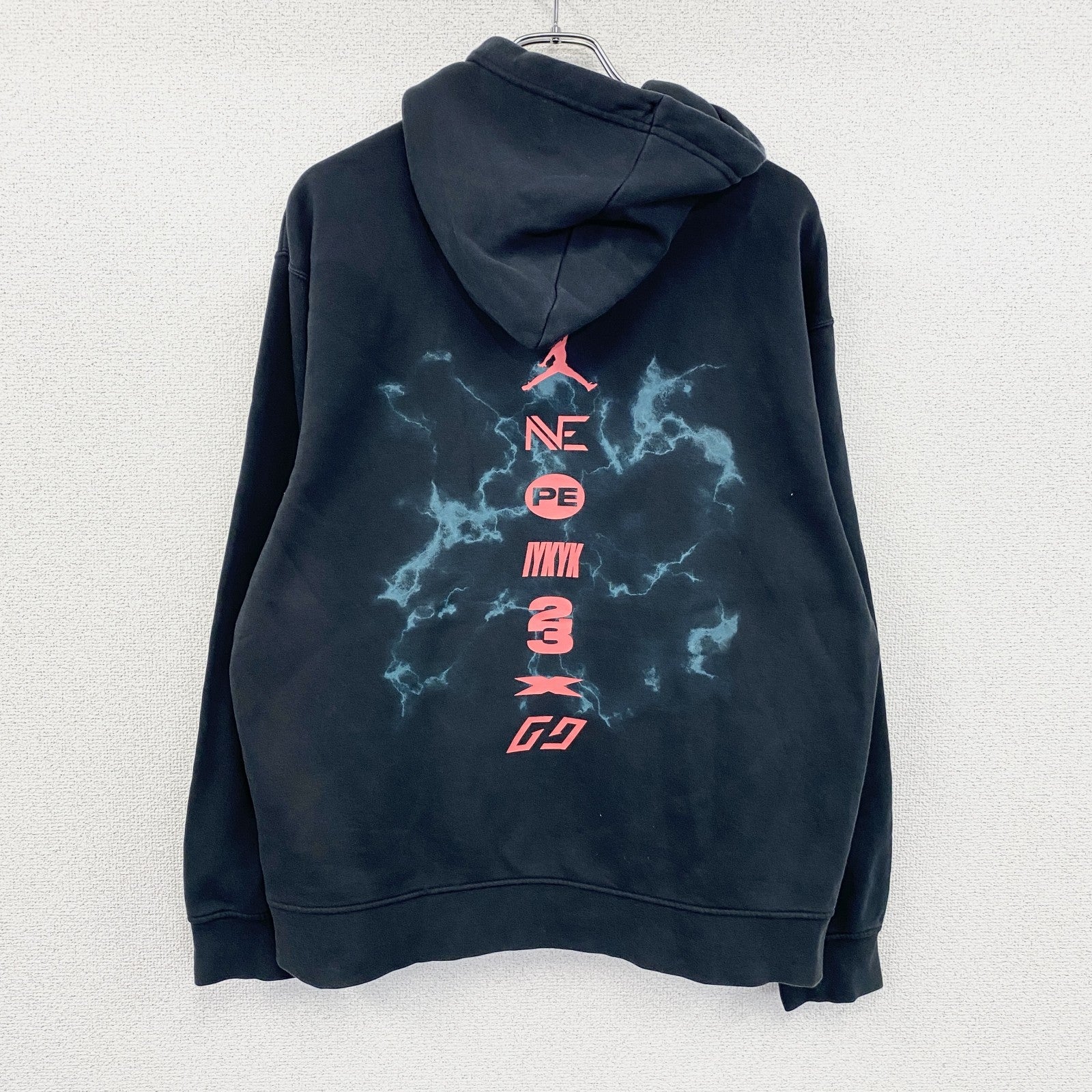 AIR JORDAN　エアジョーダン　PSG　パリサンジェルマン　スウェットパーカー/フーディー　黒　ブラック　Mサイズ