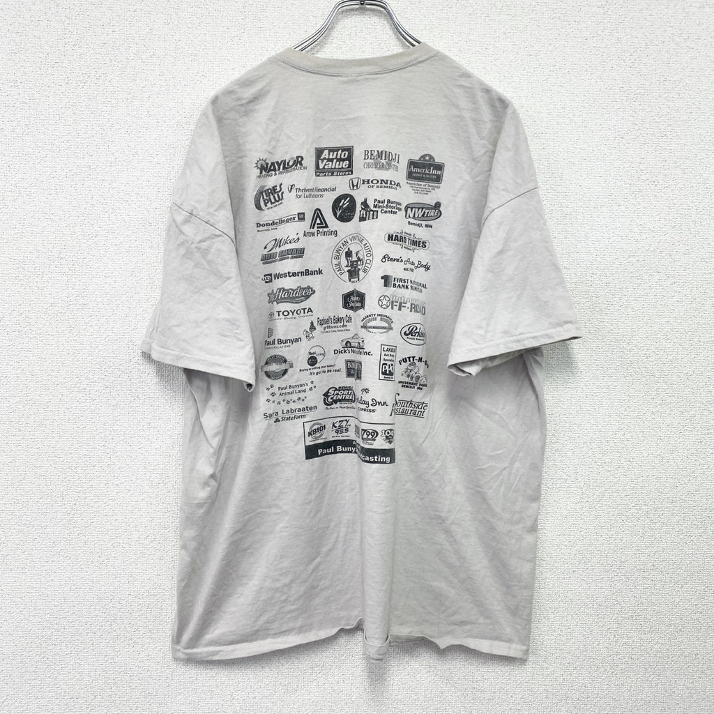 GILDAN　ギルダン　半袖プリントTシャツ　白　ホワイト　2XLサイズ