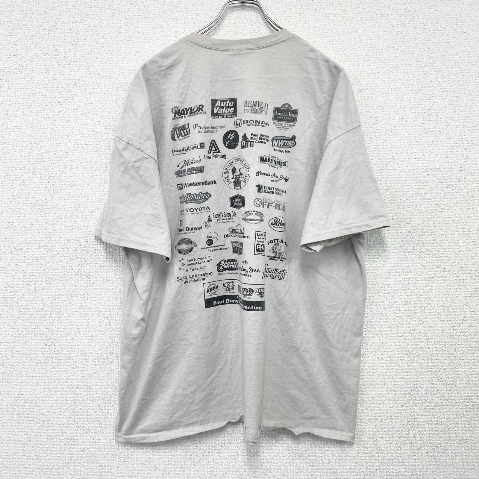 GILDAN　ギルダン　半袖プリントTシャツ　白　ホワイト　2XLサイズ