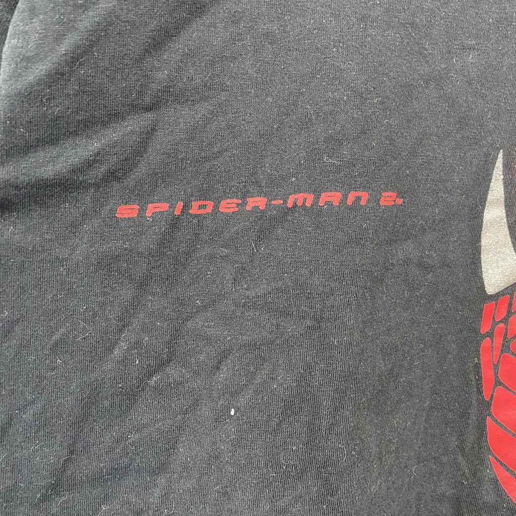 EDWIN　エドウィン　スパイダーマン　 MARVEL　半袖プリントムービーTシャツ　キャラクター　黒　ブラック　Mサイズ