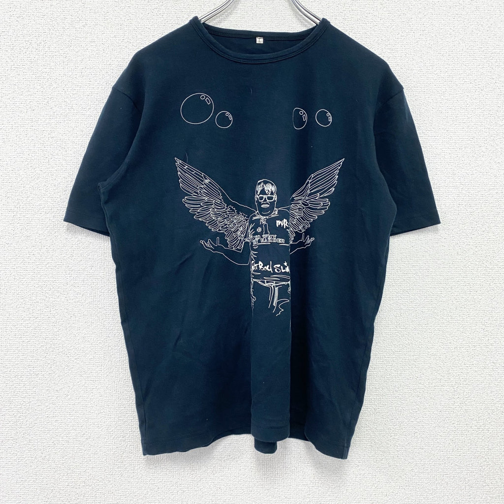 FAT BOY SLIM　半袖プリントTシャツ　黒　ブラック　Lサイズ