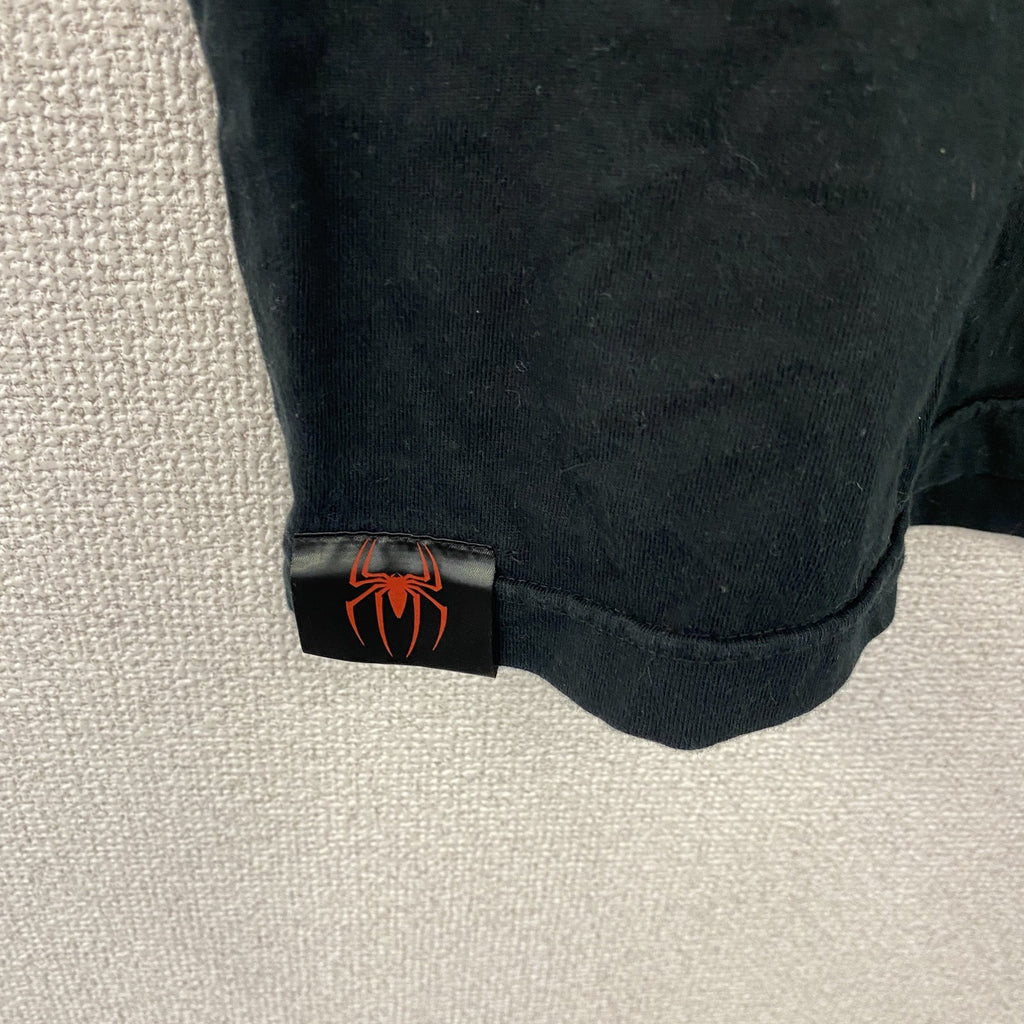 EDWIN　エドウィン　スパイダーマン　 MARVEL　半袖プリントムービーTシャツ　キャラクター　黒　ブラック　Mサイズ