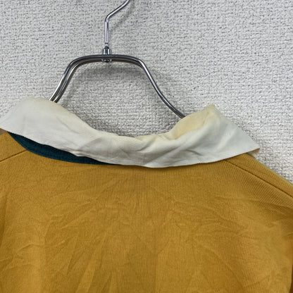 Canterbury　カンタベリー　Wallabies　ワラビーズ　長袖ポロシャツ/ラガーシャツ　黄色　イエロー　XLサイズ