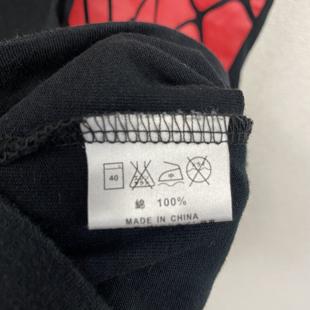 EDWIN　エドウィン　スパイダーマン　 MARVEL　半袖プリントムービーTシャツ　キャラクター　黒　ブラック　Mサイズ