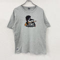 CHUMS　チャムス　半袖プリントアニマルTシャツ　バンダナ　灰色　グレー　XLサイズ