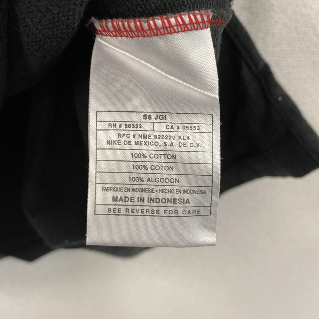 NIKE GOLF　ナイキゴルフ　半袖ポロシャツ　スウッシュ　赤　レッド　黒　ブラック　Sサイズ