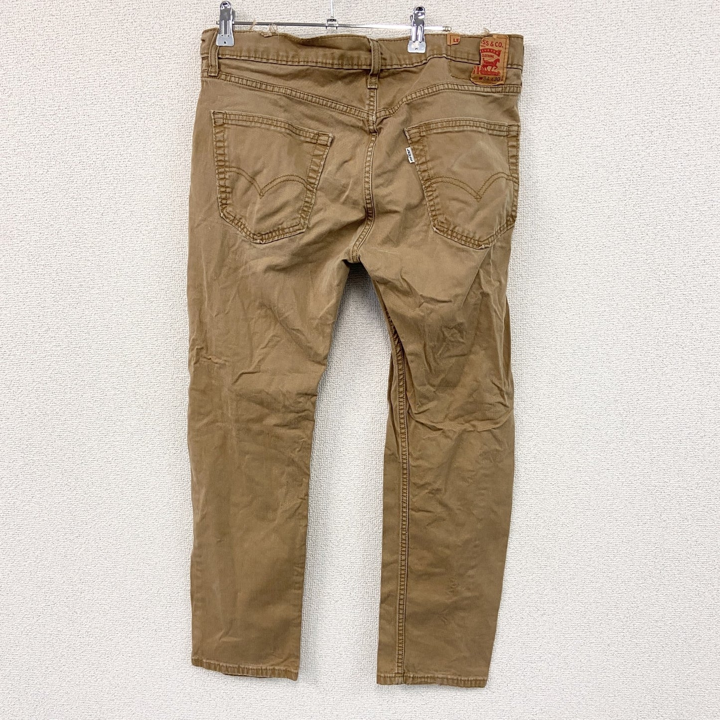 Levi’s　リーバイス　デニムパンツ/ジーンズ　ジップフライ　ベージュ　W34サイズ